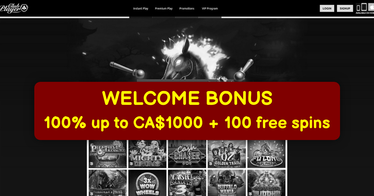 Club Player Casino - Best in Canada